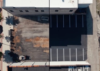 New asphalt at A-1 Asphalt Inc., Wayland MI
